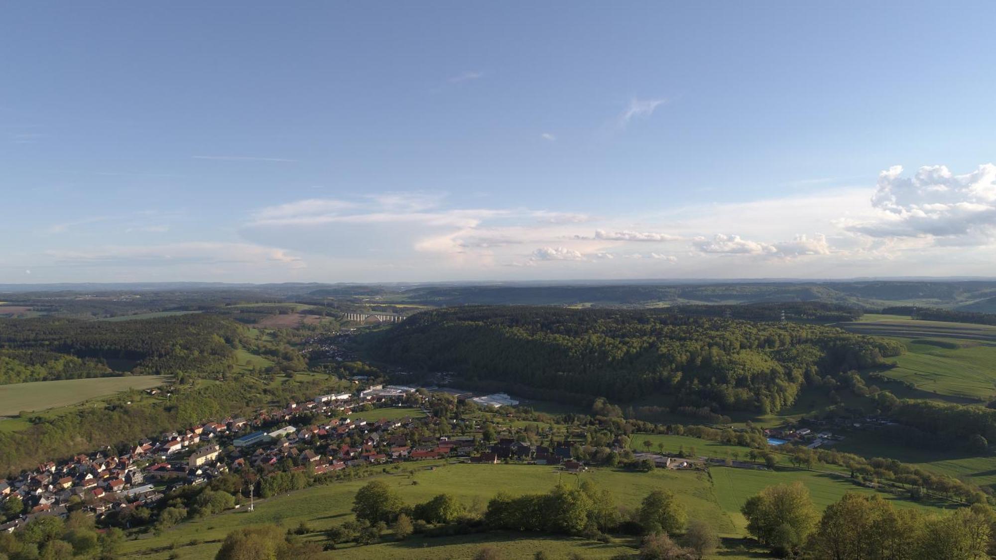 Die Triniushuette "Thueringens Schoenste Aussicht" Rauenstein Екстериор снимка