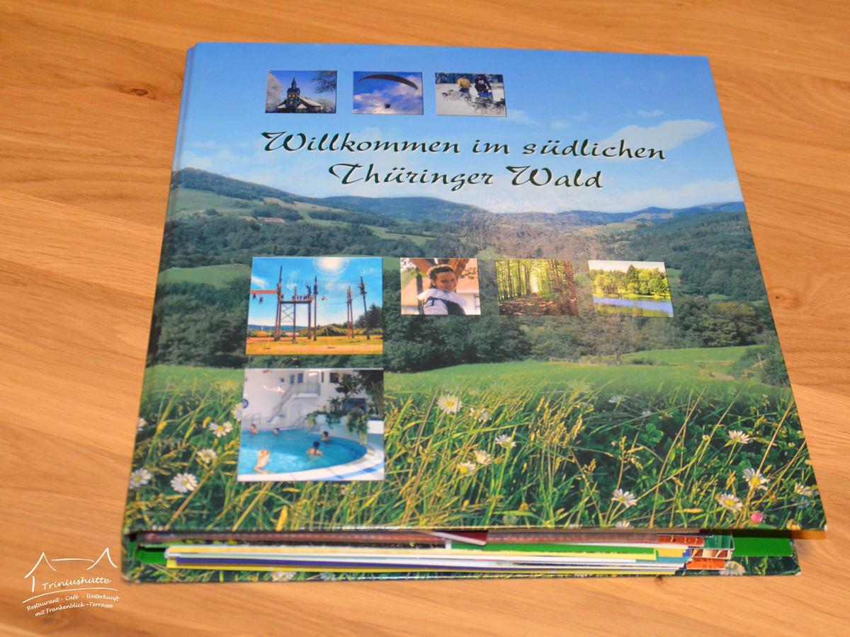 Die Triniushuette "Thueringens Schoenste Aussicht" Rauenstein Екстериор снимка