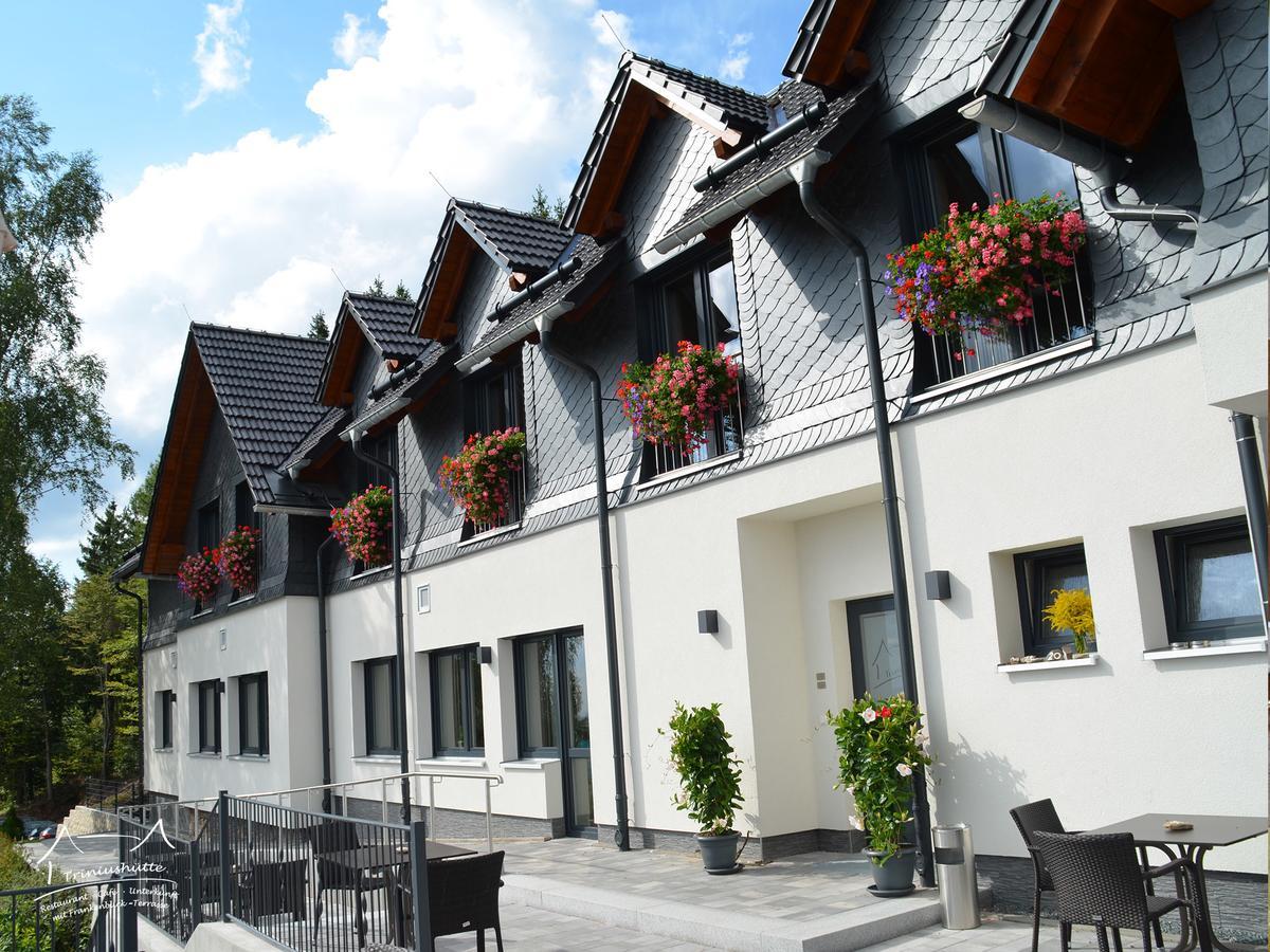 Die Triniushuette "Thueringens Schoenste Aussicht" Rauenstein Екстериор снимка