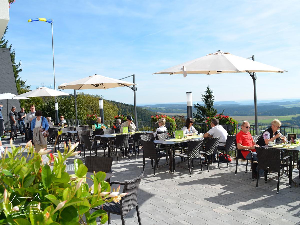Die Triniushuette "Thueringens Schoenste Aussicht" Rauenstein Екстериор снимка