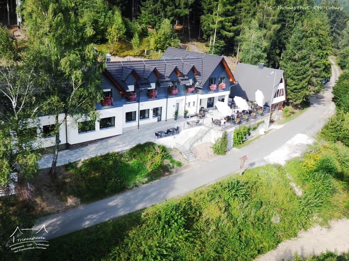 Die Triniushuette "Thueringens Schoenste Aussicht" Rauenstein Екстериор снимка